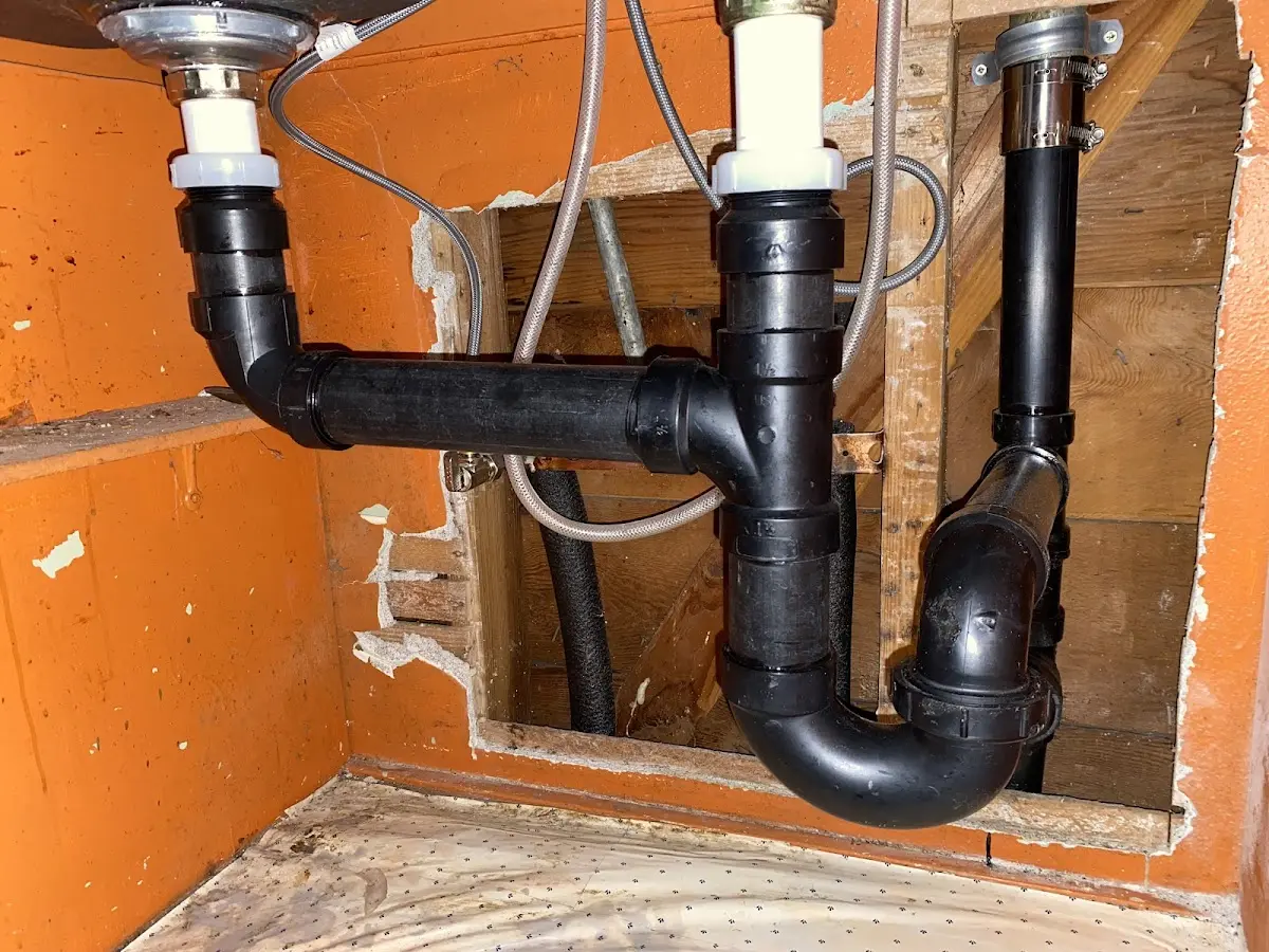 Professional Plumbing Inspection equipment and tools on the job in North Fork